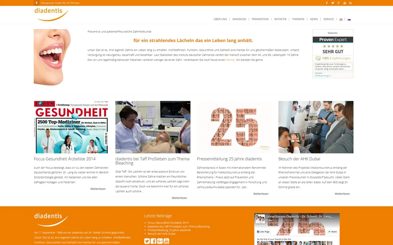 Bildschirmfoto: diadentis