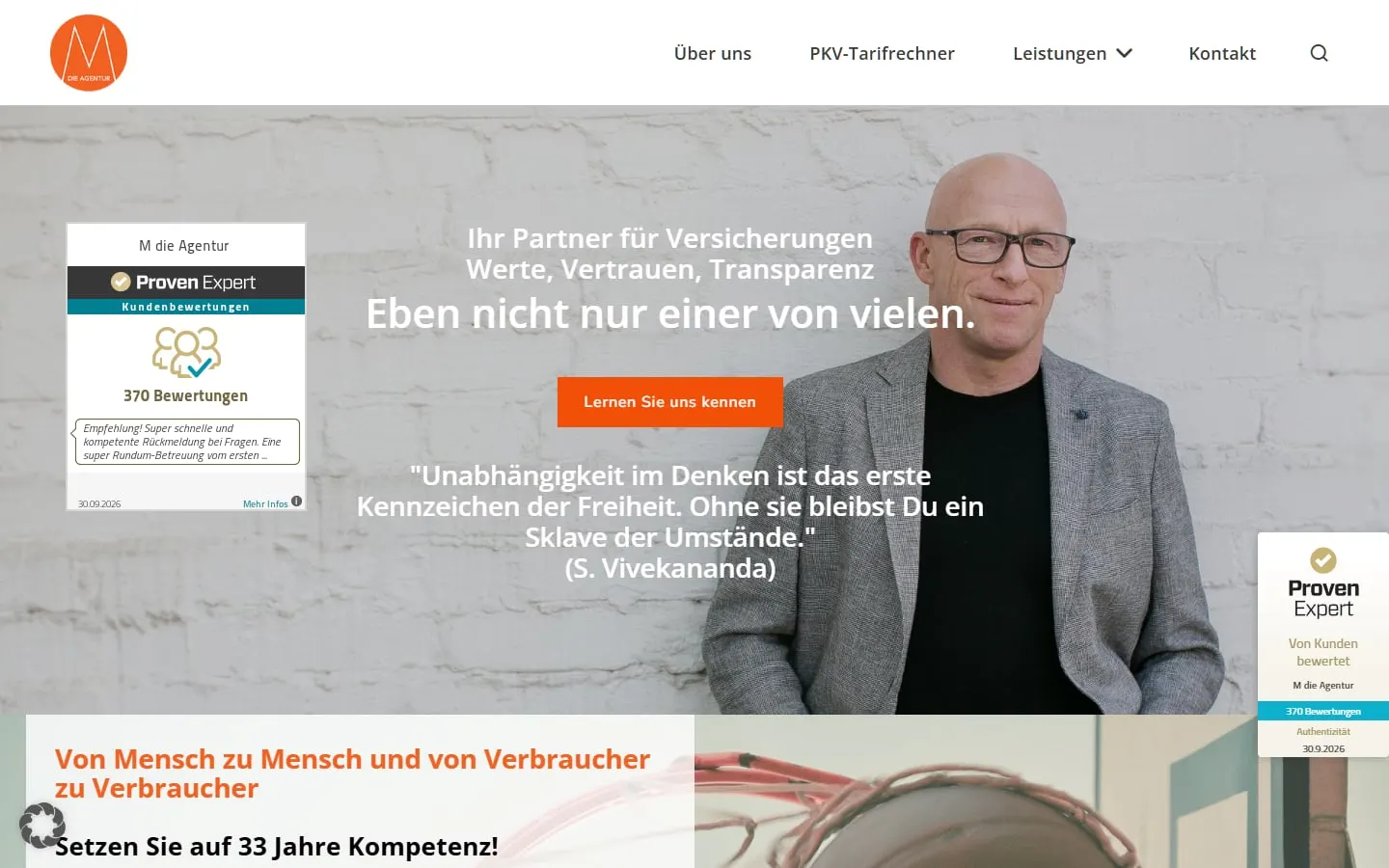 Bildschirmfoto: Finanzagentur Zimmermann