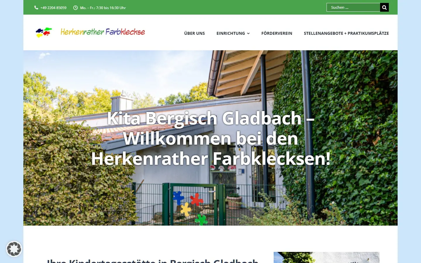 Bildschirmfoto: Herkenrather Farbkleckse